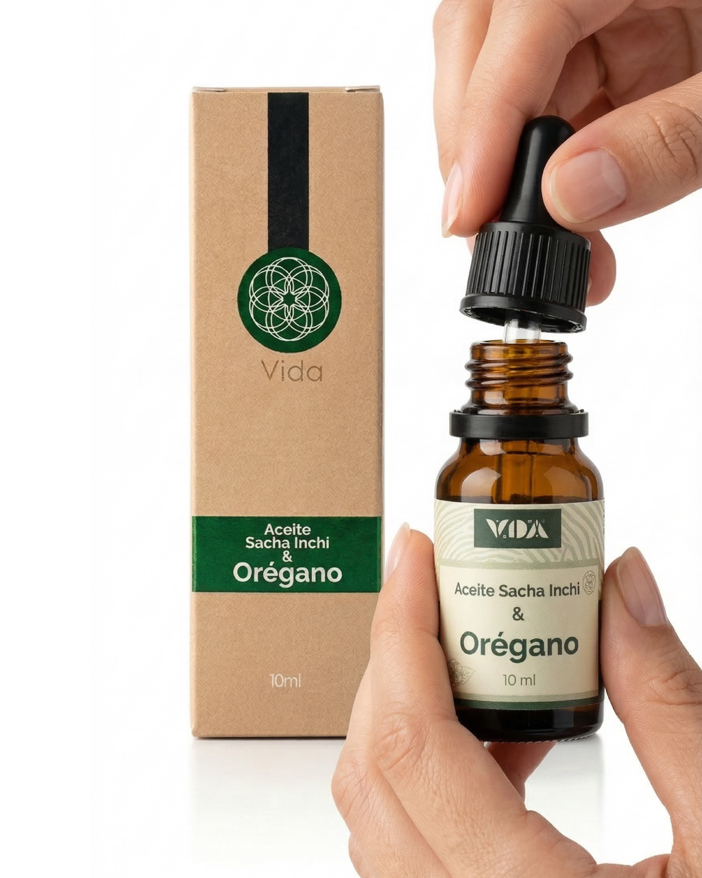 Aceite Sacha Inchi & Orégano